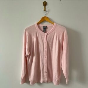 Designers Originals Pink Cardigan Sweater